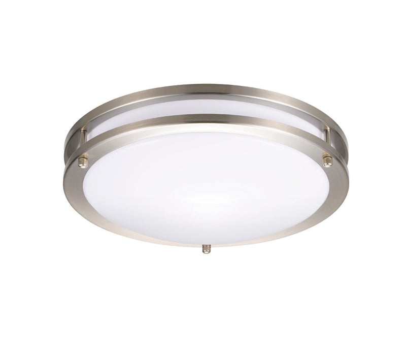 16" Dual-Ring LED Flush Mount Light with 5CCT Adjustable Selector - Hyperdealss
