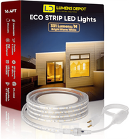 110V Extra Power Cord Pack for 11.5x7.5mm Eco LED Strip