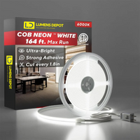 3.3FT Track Channel (10-Pack) for 110V COB LED Neon 10x4.5mm
