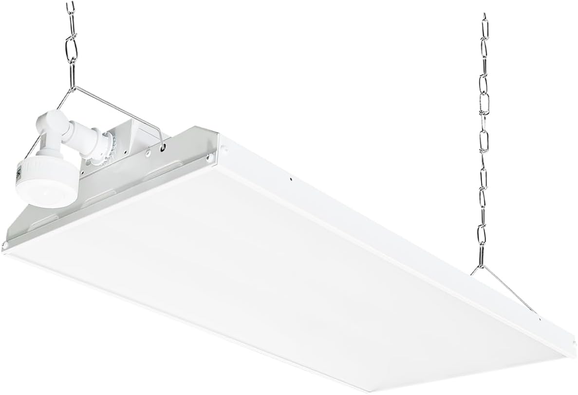 LED Linear High Bay Light, 2ft, 155W, CCT 5000K, 20,925 Lumens, 120-277 VAC - Hyperdealss