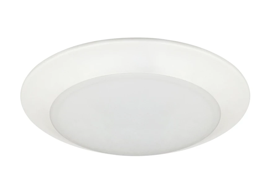 6-Inch Surface Mount Disk Light, 5CCT, 16W, 1050LM, CRI 90+, ETL/Energy Star/T24 - Hyperdealss