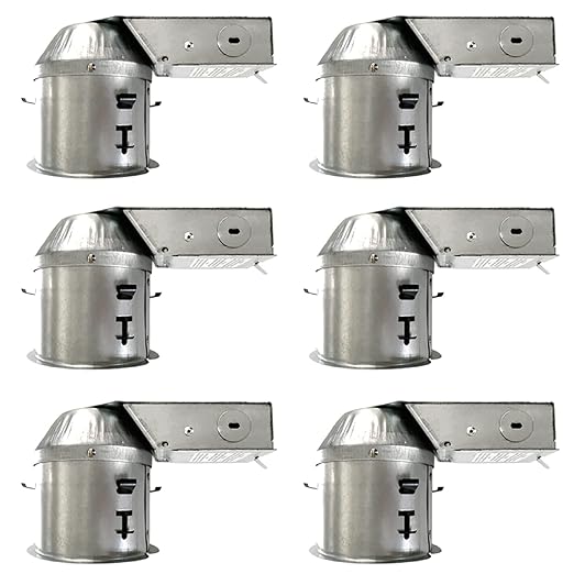 4",6"  LED Recessed Light Housing – 120V, Remodel Downlight Housing - Hyperdealss