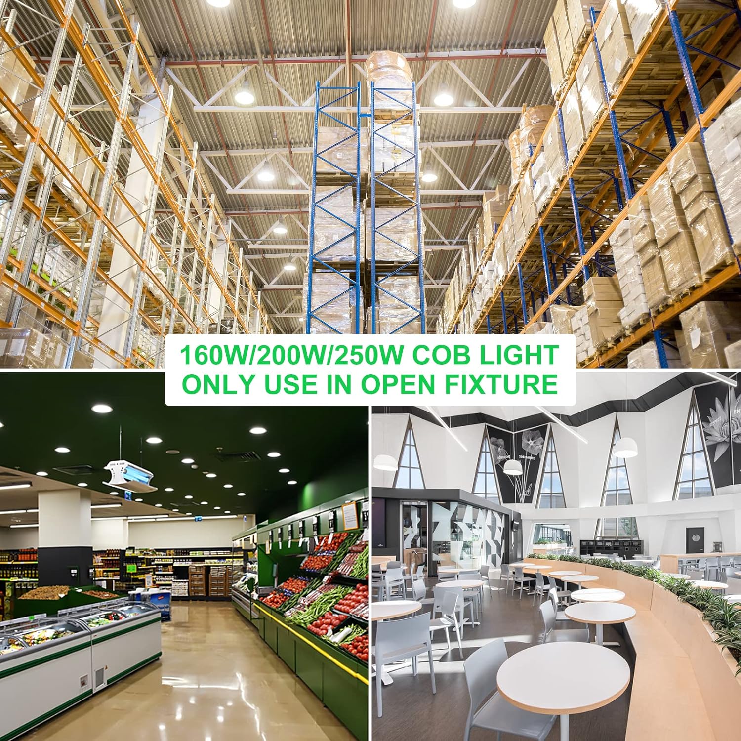 LED Corn Bulb, 100W, 15,000 lumens, 5000K, E39 Base, 277-480 VAC, 480 VAC HID Replacement - Hyperdealss