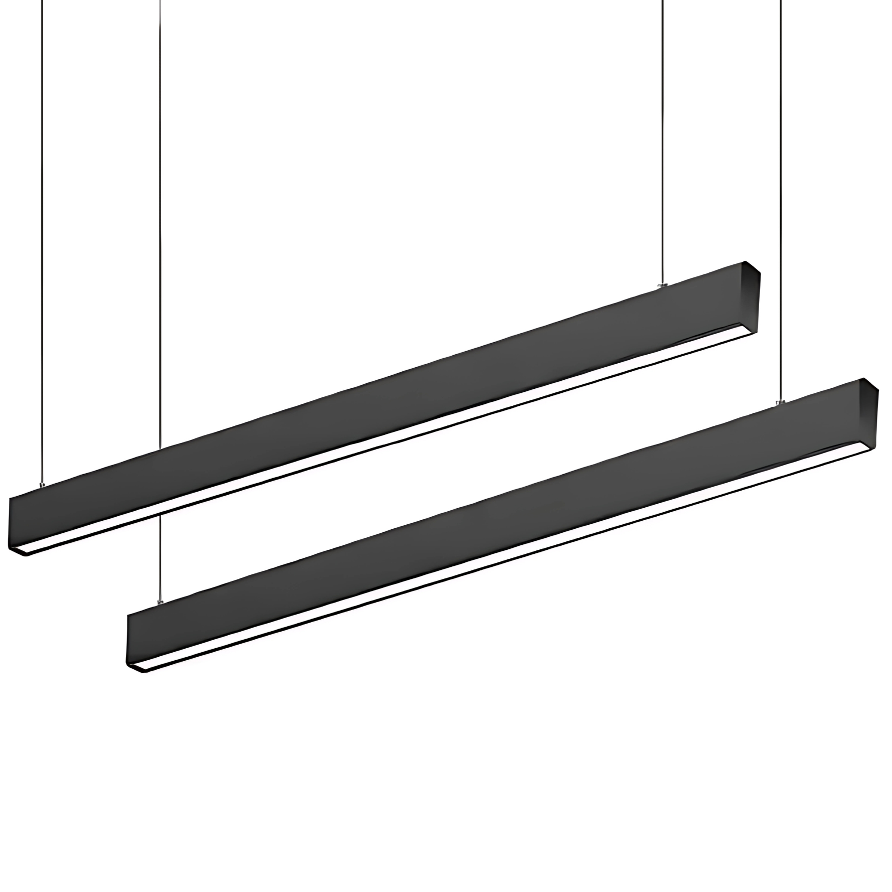 4FT LED Linear Light, Selectable 50W/45W/40W and CCT, 6,500 Lumens, 100-277 VAC - Hyperdealss