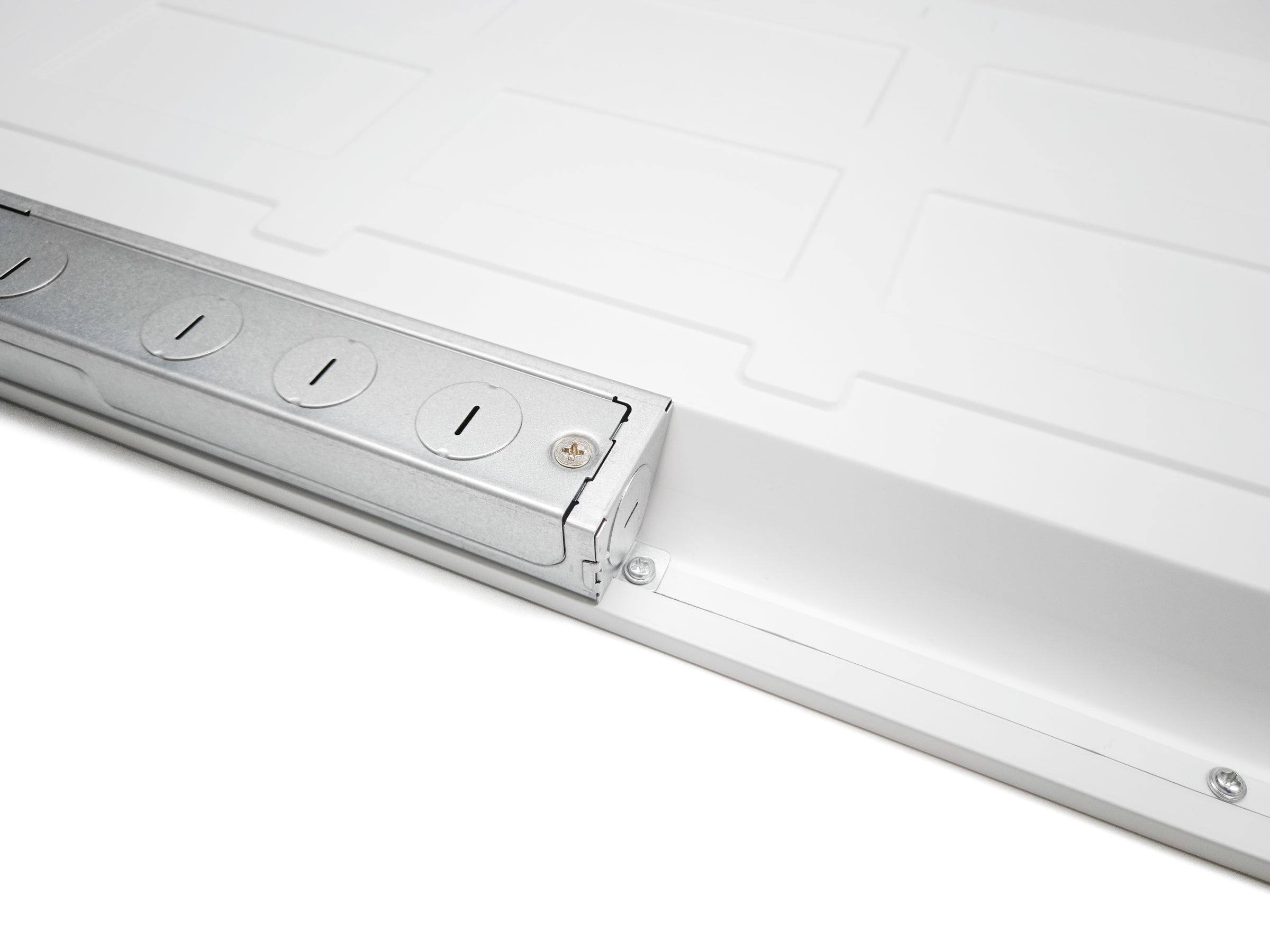 LED Ceiling Panel Light, 1x4, 20W/25W/30W/35W/40W, Selectable Watts and CCT, 5000 Lumens - Hyperdealss