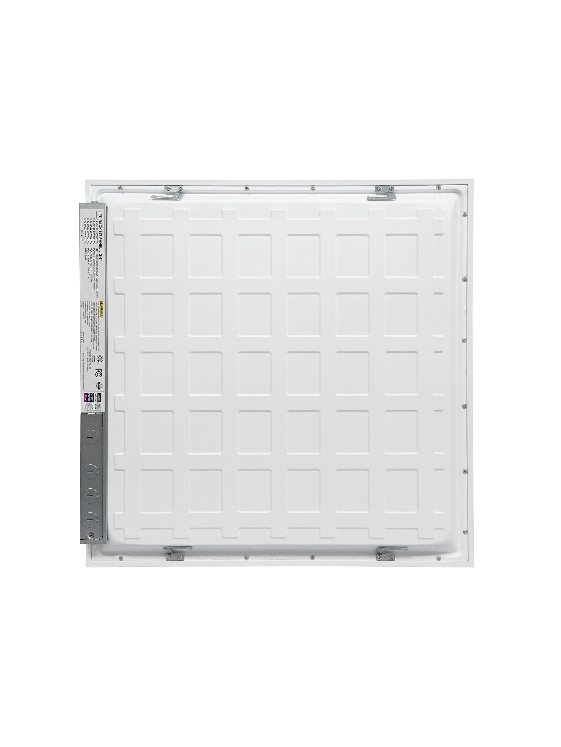 LED Ceiling Panel Light, Cloud Design, 2x2, 24W/29W/32W/39W Selectable Watts, CCT 4000K-6500K, 4875 Lumens - Hyperdealss
