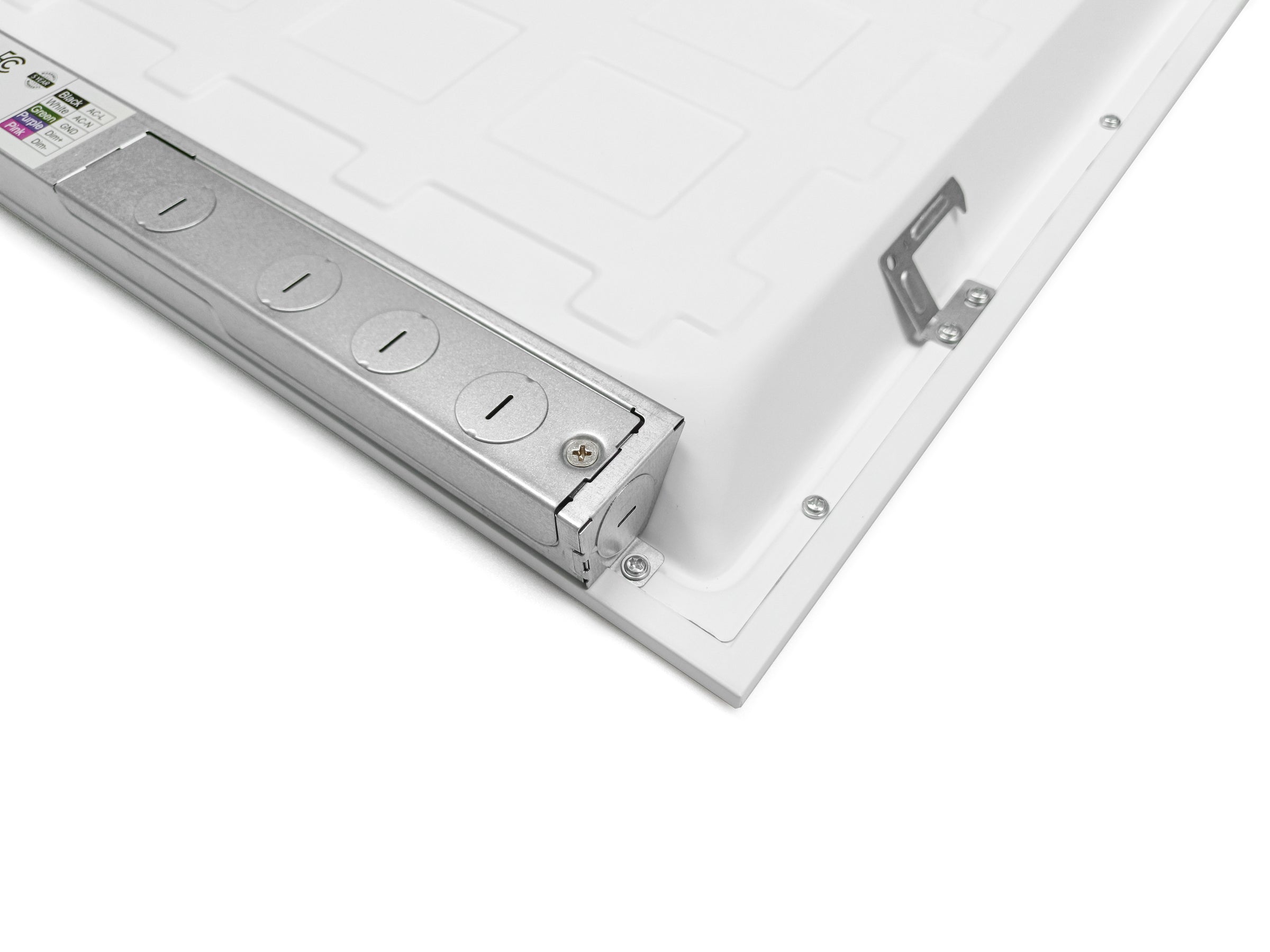 LED Ceiling Panel Light, Cloud Design, 2x2, 24W/29W/32W/39W Selectable Watts, CCT 4000K-6500K, 4875 Lumens - Hyperdealss