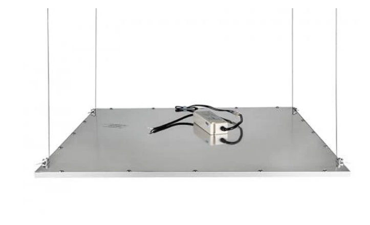5ft Suspension Cable Kit for Panel, Troffer, Linear, and Shop Lights (Set of 4) - Hyperdealss
