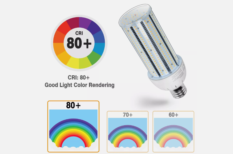 LED Corn Bulb, 60W, 6600 lumens, 5000K Daylight, E39 Mogul Base, 100-277 VAC - Hyperdealss