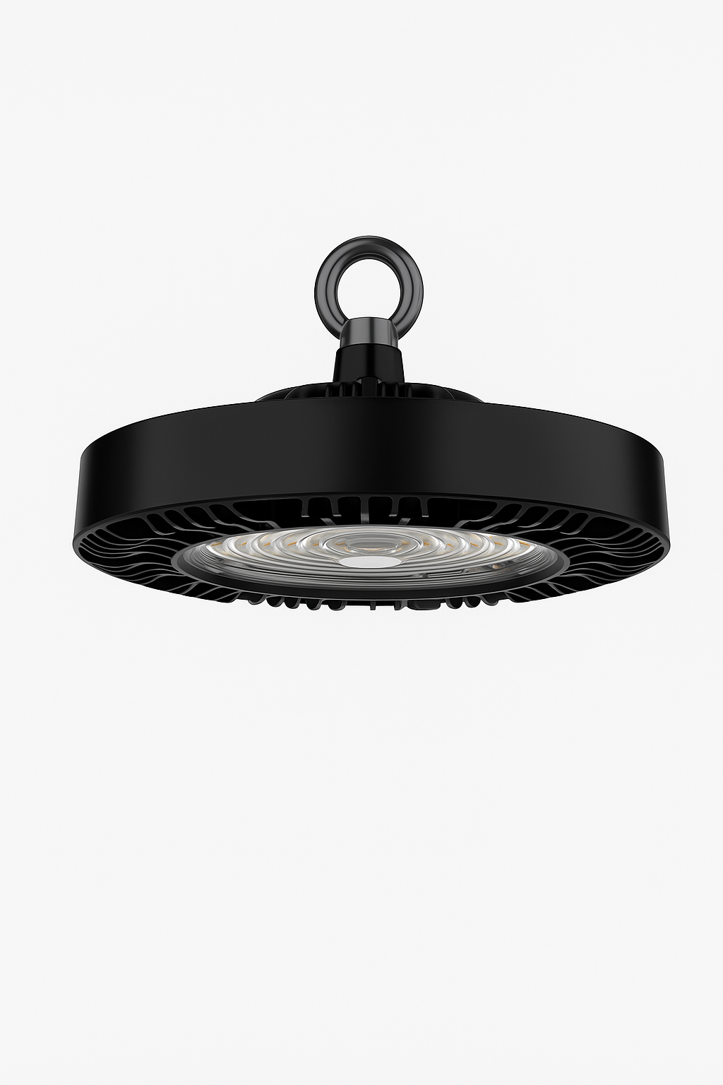 LED UFO High Bay Light, 100W, 5000K, 16000 Lumens, 100-277 VAC - Hyperdealss