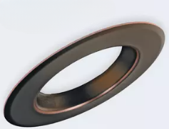 6-Inch Changeable Bronze Trim Ring for Recessed Downlights - Hyperdealss