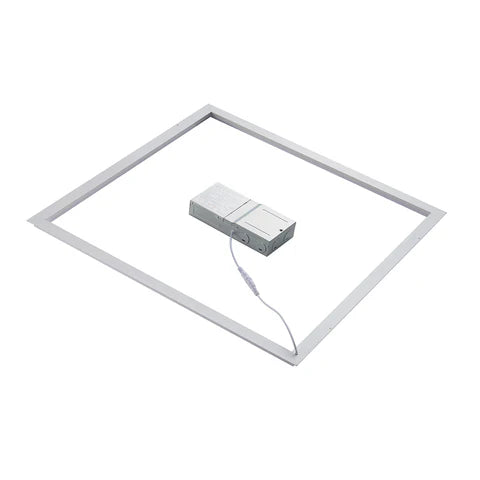 LED Grid Frame Ceiling Light, 2x2, 40W/30W/20W, Adjustable Watts & CCT,3000K-6500K , 4800 Lumens - Hyperdealss