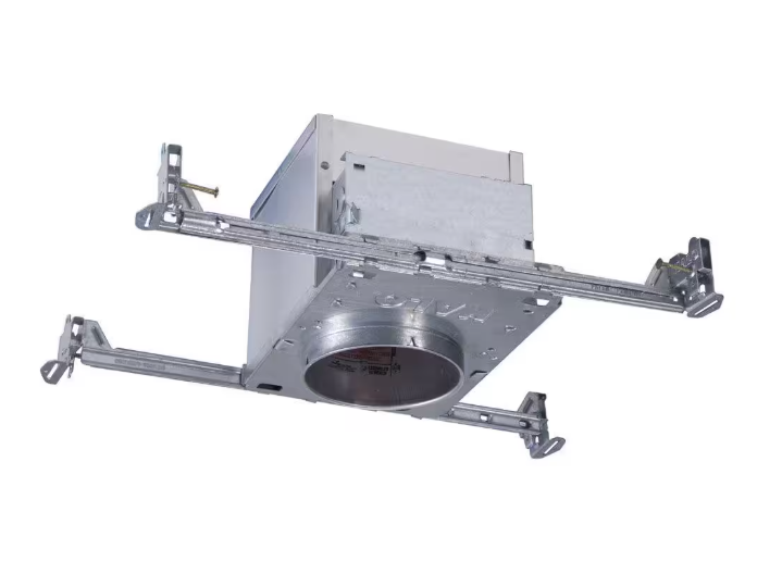 4",6" Aluminum Recessed Lighting Housing for New Construction – Shallow Ceiling, IC Rated, Air-Tite Design - Hyperdealss