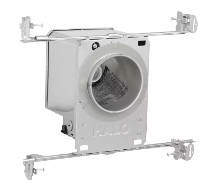 4",6" Aluminum Recessed Lighting Housing for New Construction – Shallow Ceiling, IC Rated, Air-Tite Design - Hyperdealss