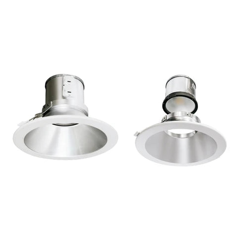 LED Recessed Downlight, 15 Watt, 1275 Lumens, 3000K, 120 VAC-347 VAC, 8in Trim - Dimmable - UL & ES Listed - Hyperdealss