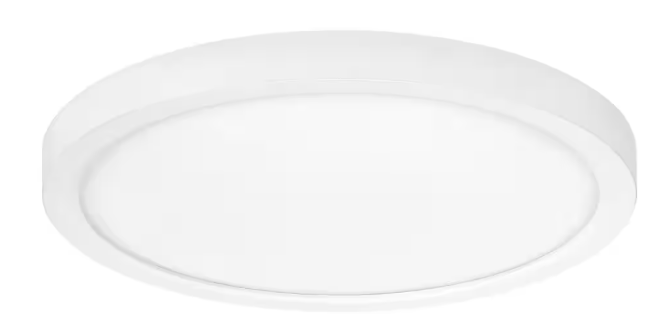 12" Surface Mount Disk Light with Adjustable 5CCT Color Selector - Hyperdealss