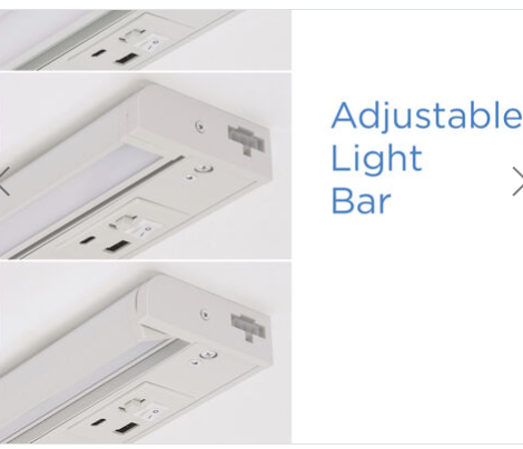 10 in. Adjustable Lens Under-Cabinet Light - Hyperdealss