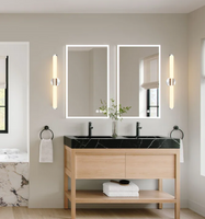 2FT,25W  Round LED Vanity Light in White,3CCT Dimmable