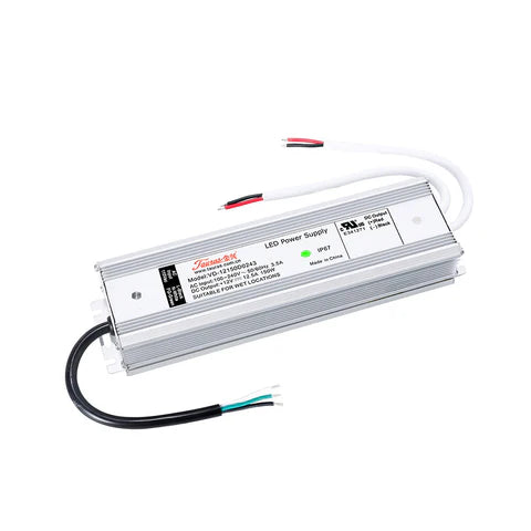 150W 12V DC LED Power Supply - IP67 Waterproof - UL Listed - High Efficiency Outdoor Driver - Hyperdealss