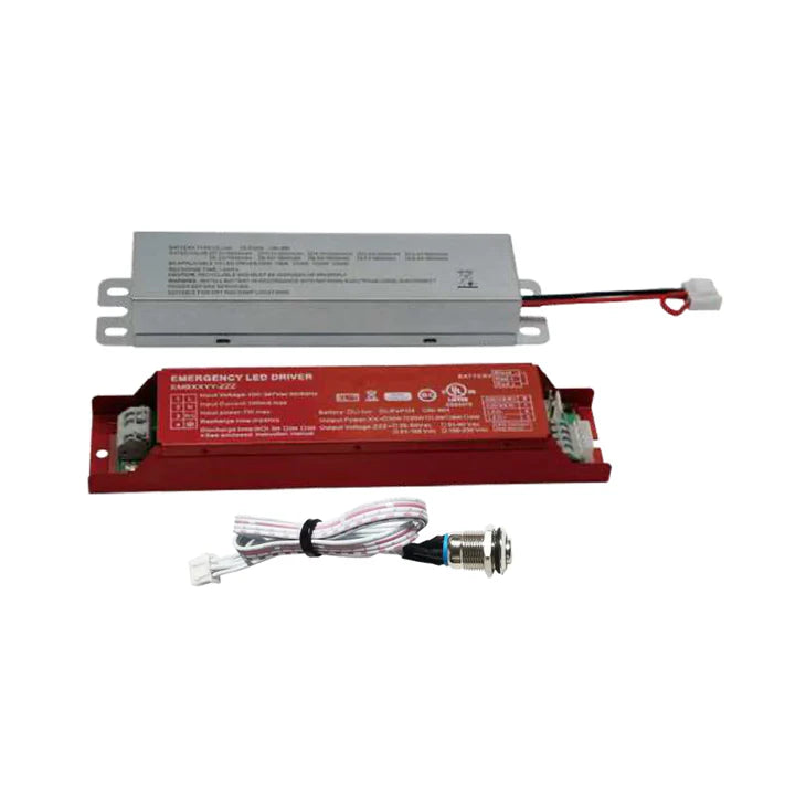 Emergency Battery Backup – 20W / 90min for X-LHBD 80W–225W - AC120–277V / 347V - LED Linear High Bay Emergency Kit - Hyperdealss