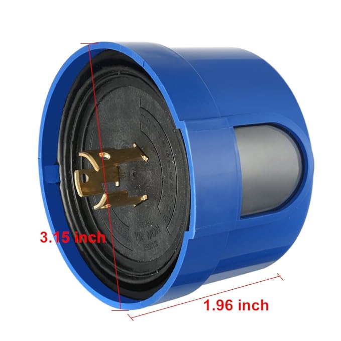 Twist-Lock Photocell (AC120-277V) – For LED Area Lights - Dusk-to-Dawn Lighting Control - Hyperdealss