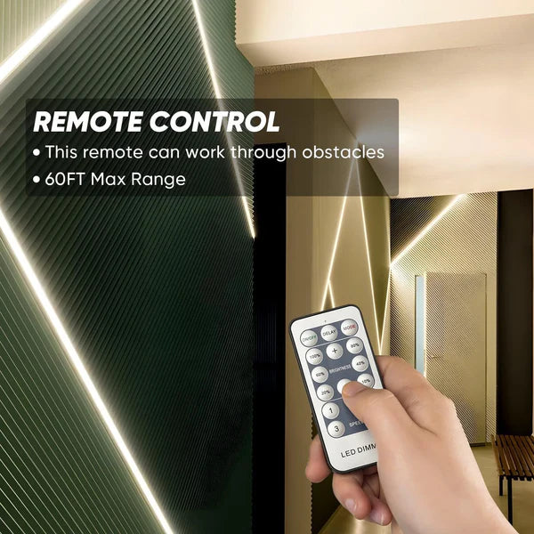Universal Dimmer Controller Pack for 120V LED Strip Lights and Neon Rope Lights - Hyperdealss