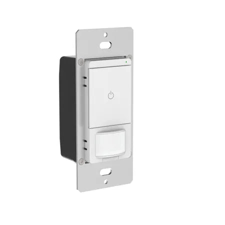 Single-pole LED PIR sensor switch, 120 VAC, 60HZ, 600W - Hyperdealss