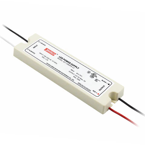 12V 60W LED Power Supply - IP65 Waterproof - UL Listed - JLV-12060PA-U3 - Hyperdealss