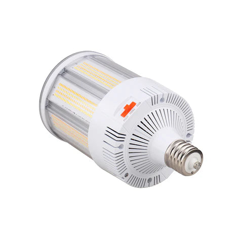 LED Corn Bulb, 80W/150W/200W Adjustable Watts, 28,400 Lumens, 3000K/4000K/5000K CCT Selectable, E39 Base, 100-277 VAC - Hyperdealss