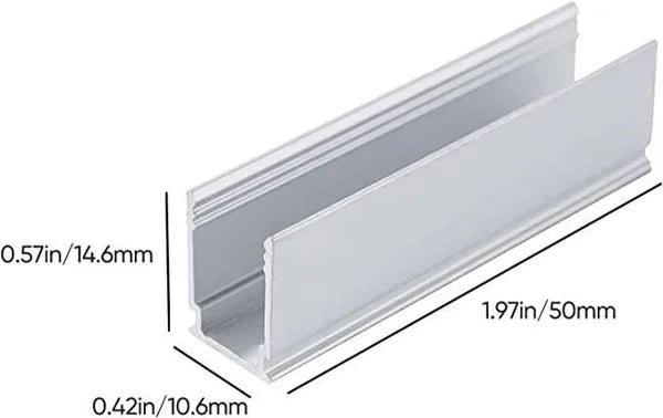 Extra Mounting Pack for 110V 10x20mm RGB Eco Neon Light - Hyperdealss
