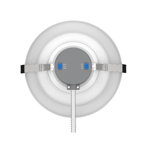 LED Recessed Downlight, 20W/26W/33W Adjustable Wattage, 3300 Lumens, 3000K/4000K/5000K CCT Selectable, 100-277 VAC, 6-inch, ETL & Energy Star Listed - Hyperdealss