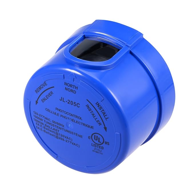 Twist-Lock Photocell (AC120-277V) – For LED Area Lights - Dusk-to-Dawn Lighting Control - Hyperdealss