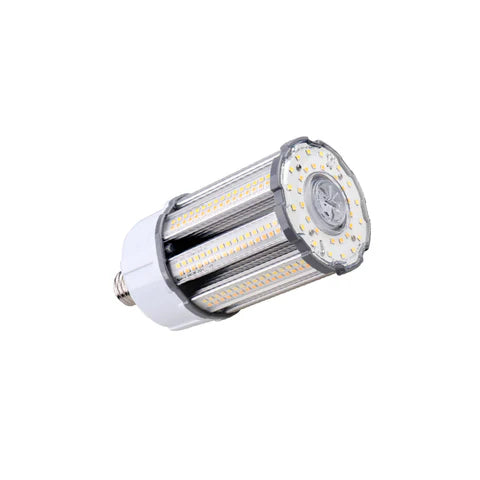 LED Corn Bulb, 18W/27W/36W Adjustable Watts, 5,112 Lumens, 3000K/4000K/5000K CCT Selectable, E26 Base, 100-277 VAC - Hyperdealss