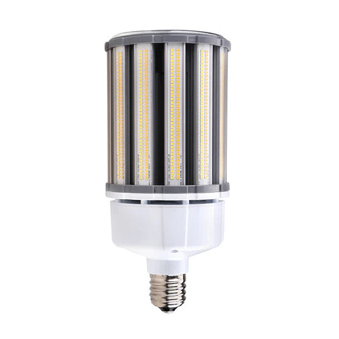 LED Corn Bulb, 18W/27W/36W Adjustable Watts, 5,112 Lumens, 3000K/4000K/5000K CCT Selectable, E26 Base, 100-277 VAC - Hyperdealss