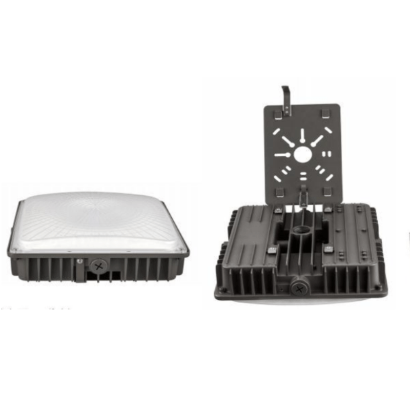 High-Performance 70W LED Canopy Light - 9000 Lumens, 5000K Daylight White - Metal Halide 250W Replacement - Energy-Efficient Outdoor Lighting Fixture - Hyperdealss