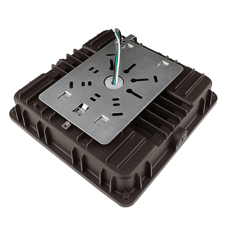 LED Canopy Light, 63W/45W/30W, Selectable Watts and CCT, 5000K/4000K, 8500 Lumens - Hyperdealss