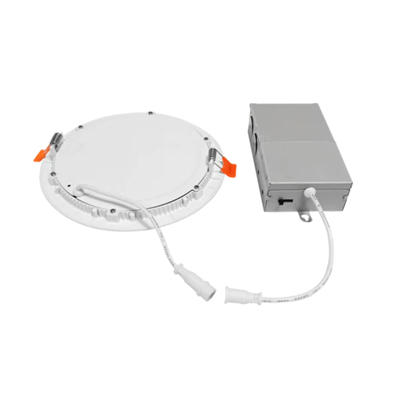 LED Recessed Downlight with Junction Box, 6 inch, 12W, 1020 Lumens, Selectable CCT 2700-5000K, 90 CRI, 120 VAC - Hyperdealss