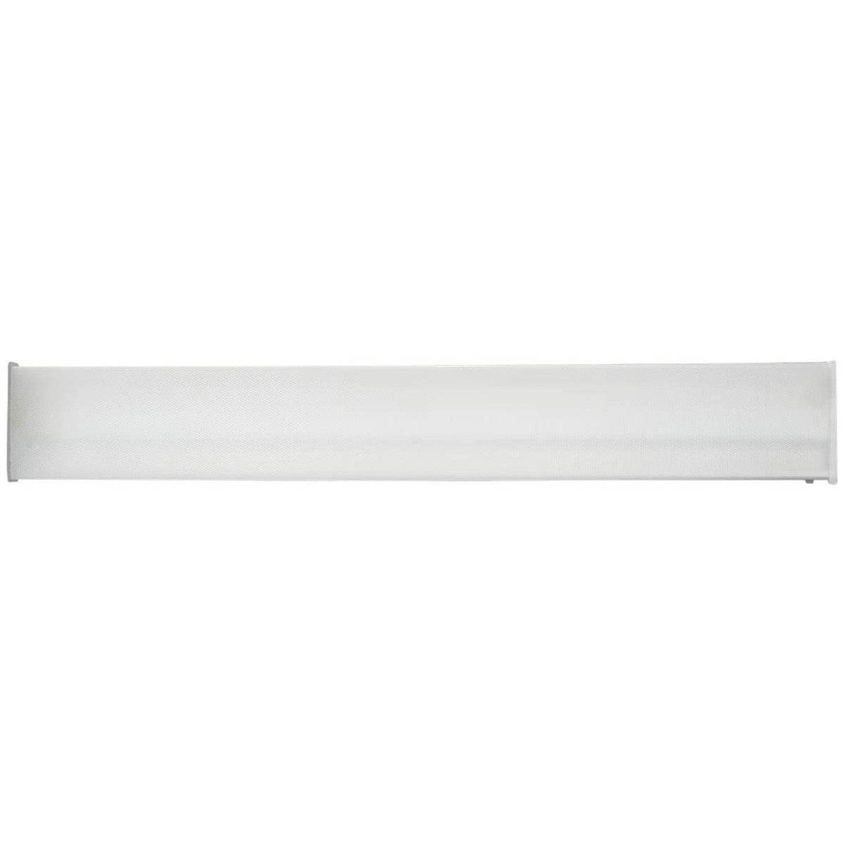 4ft LED Wraparound Light 40W - 3500K/4000K/5000K CCT Selectable - Prismatic Lens - Hyperdealss
