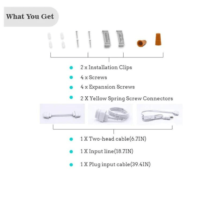 Powerful - 4ft Waterproof Triproof LED Linear Lights for Industrial and Commercial Spaces - Linkable - Hyperdealss