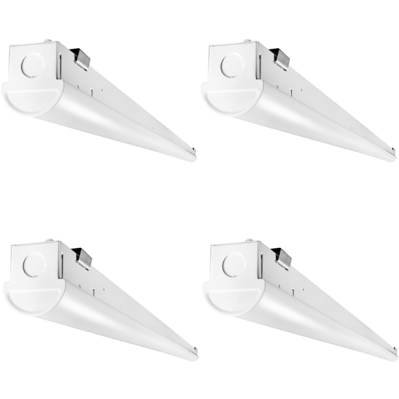 8ft LED Linear Strip Light - 90W Tunable and 11700 Lumens, 3500k/4000k/5000k CCT Adjustable, 0-10V Dimmable- UL &DLC Listed - Hyperdealss