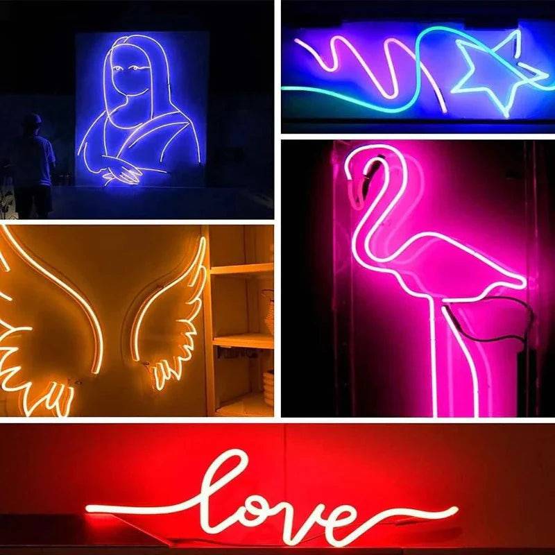 24V Smart RGB Neon Rope Light with No Voltage Drop - Hyperdealss