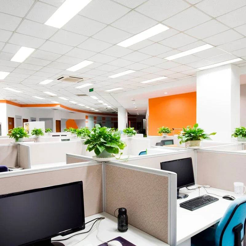 LED Ceiling Panel Light, 1x4, 15W/20W/25W/30W/40W, Adjustable Watts and CCT, 5000 Lumens- Ultra-Thin Design - Hyperdealss
