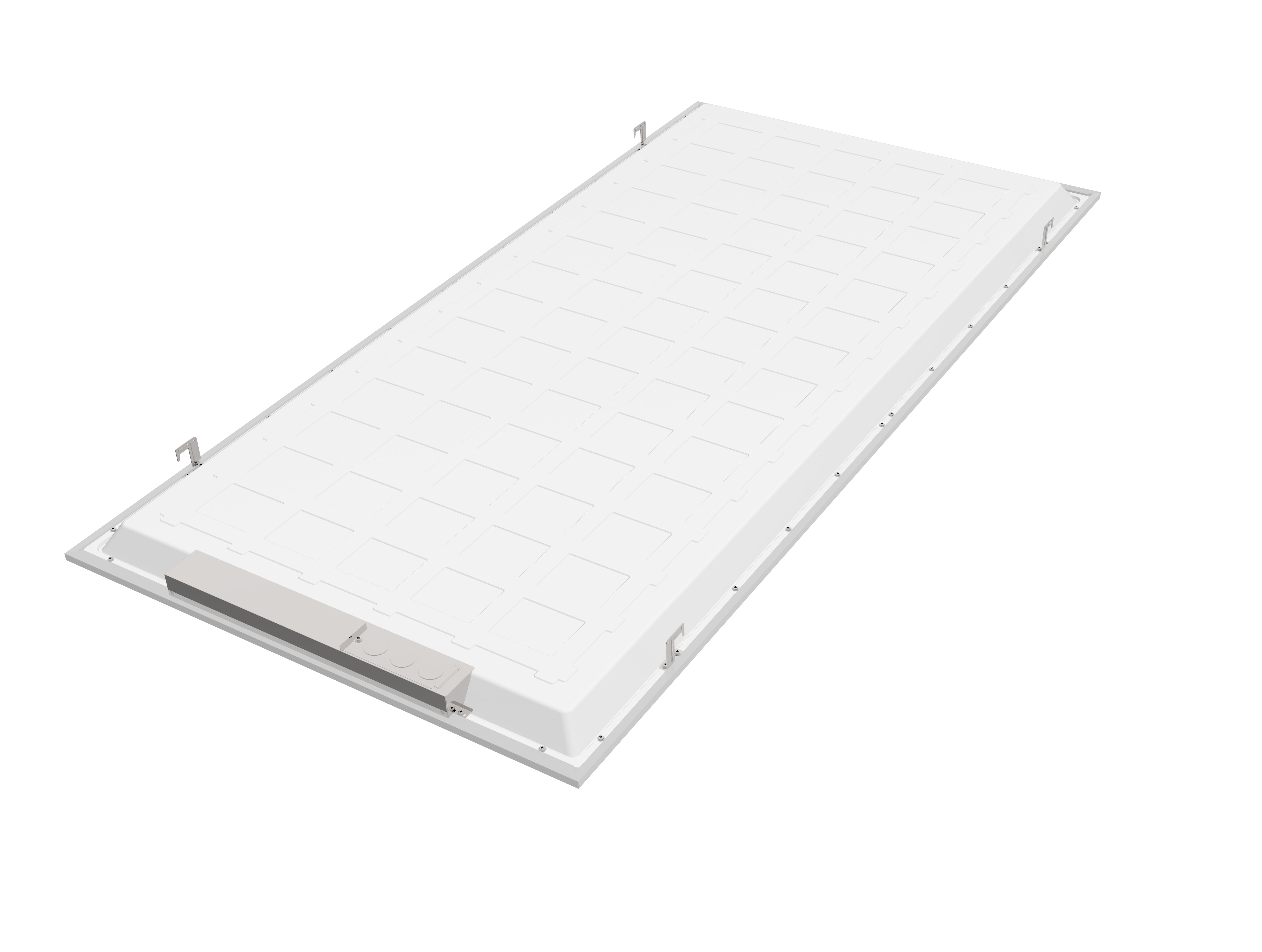 LED Ceiling Panel Light, 2x4, 30W/40W/50W/60W/72W, CCT 3000K-6500K, 9000 Lumens - Hyperdealss