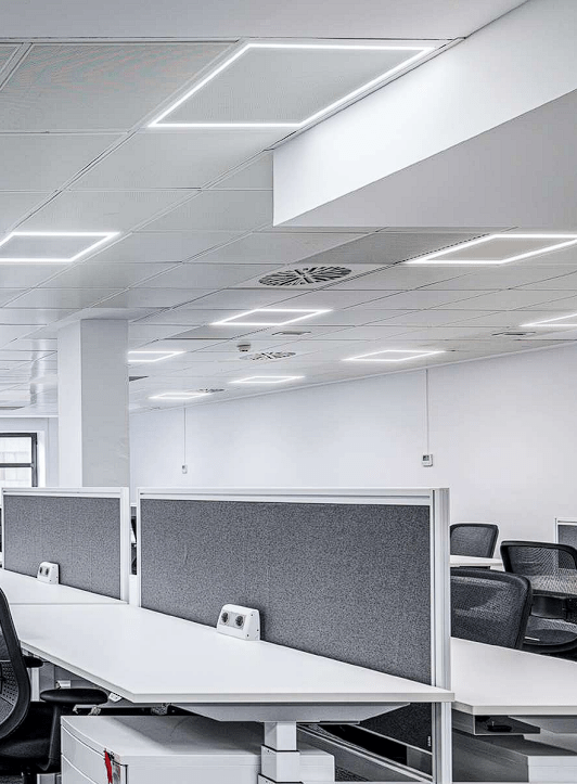 LED Frame Light/ T-Bar, 40W/50W/60W, 2x4, Adjustable Wattage and  5CCT 3000K-6500K, 7800 Lumens - Hyperdealss