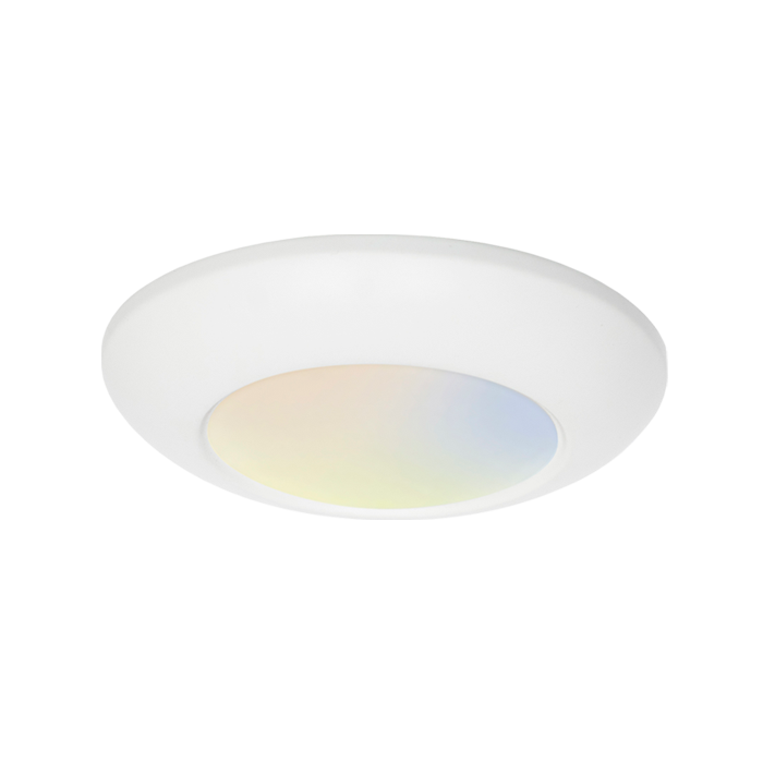 6-Inch Surface Mount Disk Light with Selectable 5CCT, 120V AC - Hyperdealss
