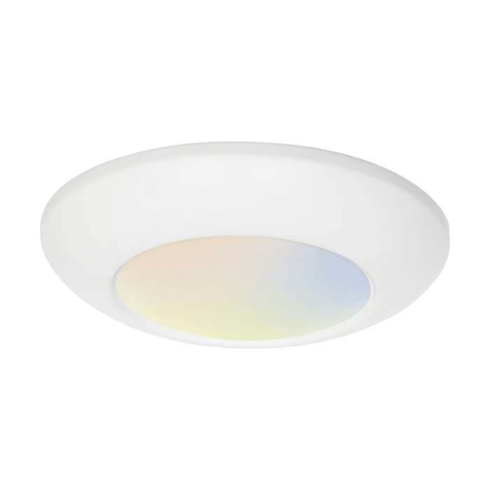 12" Surface Mount Disk Light with Adjustable 5CCT Color Selector - Hyperdealss