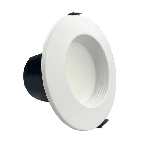 LED Recessed Downlight 4-inch, 9W/13W/18W Adjustable Wattage, 2110 Lumens, 2700K/3000K/3500K/4000K/5000K Adjustable CCT, 120-347 VAC, ETL & Energy Star Listed - Hyperdealss