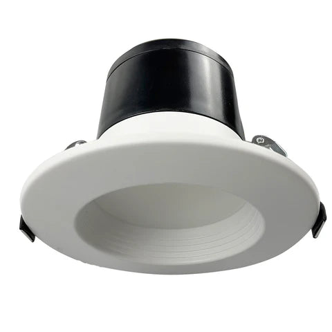 LED Recessed Downlight 4-inch, 9W/13W/18W Adjustable Wattage, 2110 Lumens, 2700K/3000K/3500K/4000K/5000K Adjustable CCT, 120-347 VAC, ETL & Energy Star Listed - Hyperdealss