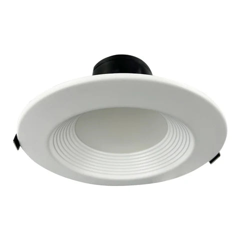 LED Recessed Downlight 6-inch, 13W/19W/27W Adjustable Wattage, 2700K-5000K CCT,120-347 VAC, ETL & Energy Star Listed - Hyperdealss