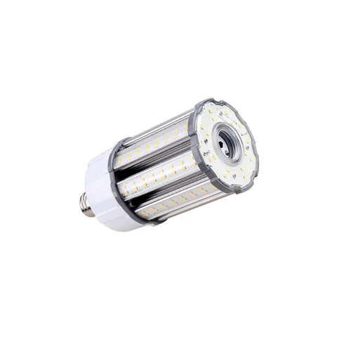 LED Corn Bulb, 18W/27W/36W Adjustable Watts, 4,524 Lumens, 5000K Daylight, E26 Base, 100-277 VAC - Hyperdealss